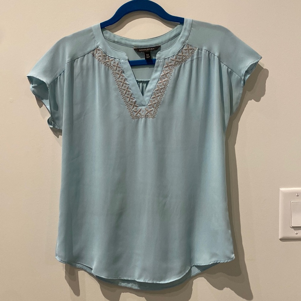 Blue blouse